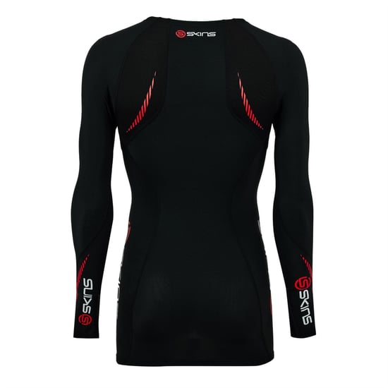 Skins - "A200" Kompressions-Shirt für Herren (Schwarz) - Image 2
