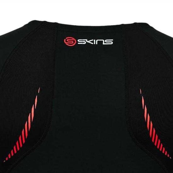 Skins - "A200" Kompressions-Shirt für Herren (Schwarz) - Image 4