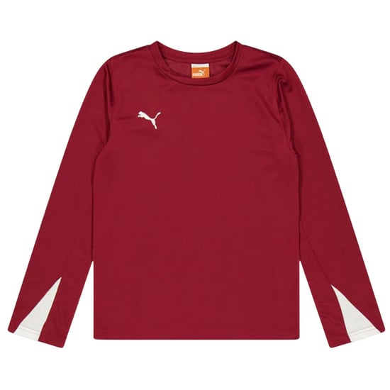 Puma - "Team" Oberteil für Kinder, Hochleistungsmaterial, Training, Langärmlig (Rot) - Image 1