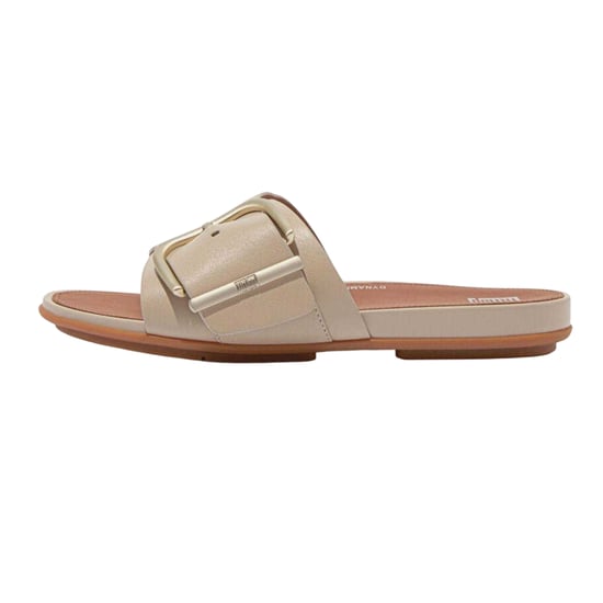 FitFlop - Badesandale für Damen, Leder (Beige) - Image 2
