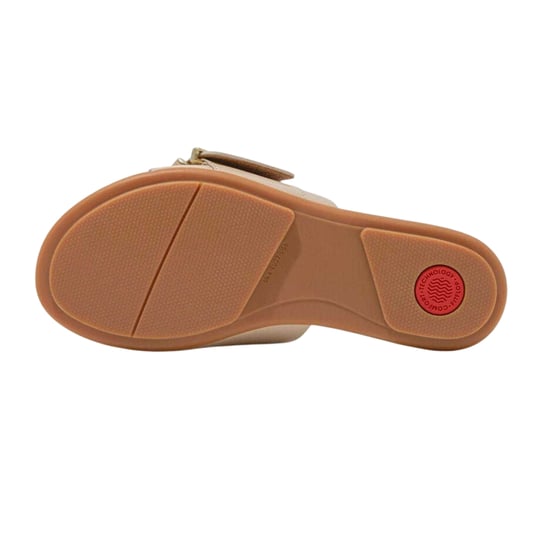 FitFlop - Badesandale für Damen, Leder (Beige) - Image 4