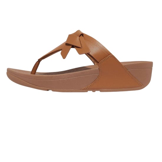 Fit Flop - Sandalen für Damen, Leder, Zehentrenner (Beige) - Image 2
