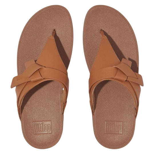 Fit Flop - Sandalen für Damen, Leder, Zehentrenner (Beige) - Image 3