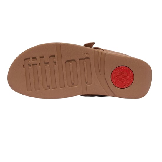 Fit Flop - Sandalen für Damen, Leder, Zehentrenner (Beige) - Image 4
