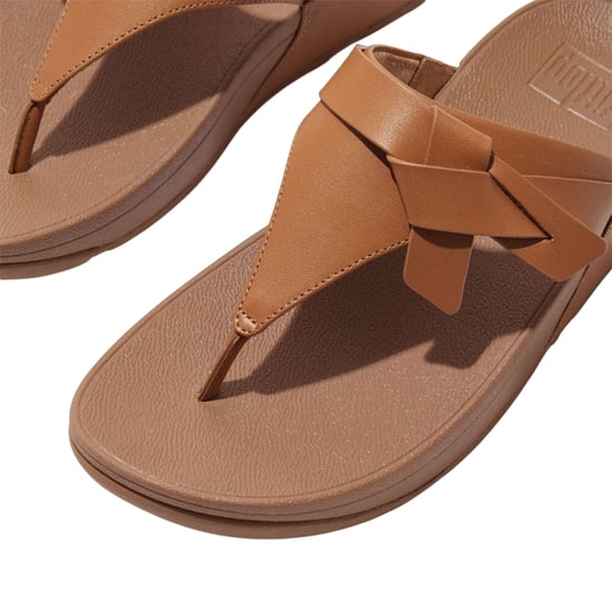 Fit Flop - Sandalen für Damen, Leder, Zehentrenner (Beige) - Image 5