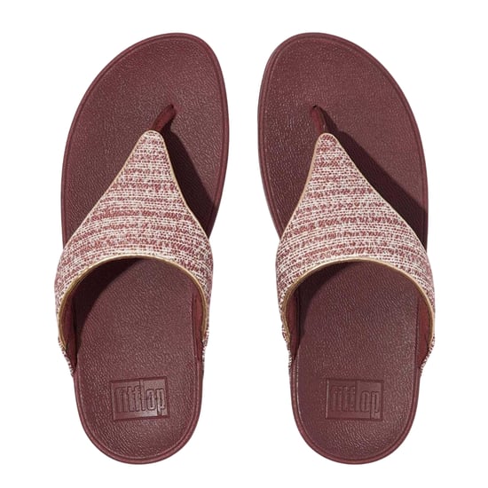 FitFlop - "Lulu" Shimmerwelle Sandalen für Damen, Zehentrenner (Braun) - Image 2