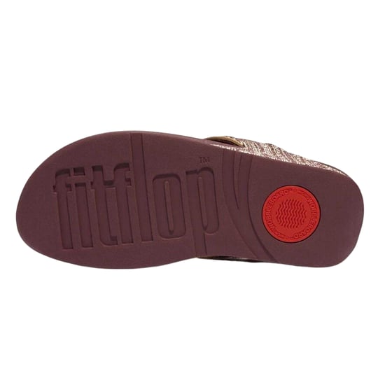 FitFlop - "Lulu" Shimmerwelle Sandalen für Damen, Zehentrenner (Braun) - Image 3