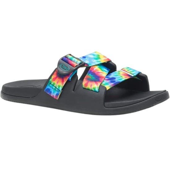 Chaco - "Chillos" Batik Pantoffeln für Damen, flach geformter Absatz (Bunt) - Image 2