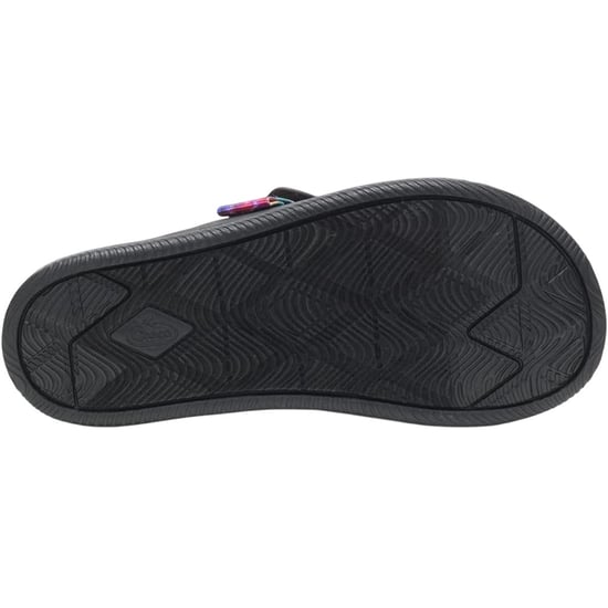 Chaco - "Chillos" Batik Pantoffeln für Damen, flach geformter Absatz (Bunt) - Image 3