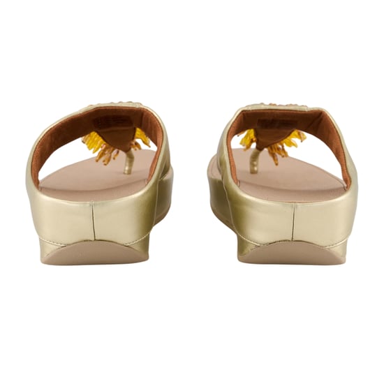 FitFlop - "Platino Rumba" Ombre Sandalen für Damen, Leder, Zehentrenner (Beige) - Image 2