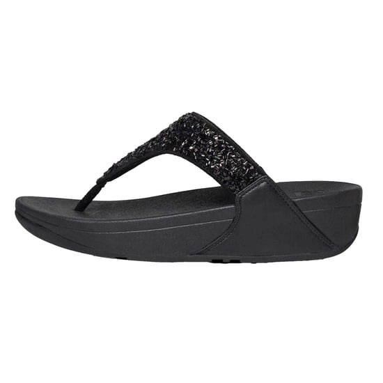 FitFlop - "Lulu Summerfoil" Sandalen mit Keilabsatz für Damen (Schwarz) - Image 2