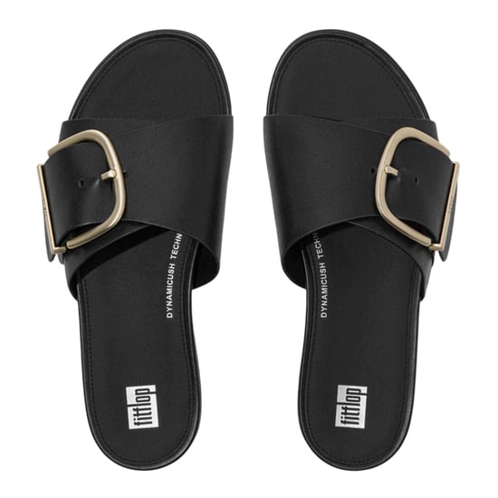 FitFlop - Badesandale für Damen, Leder (Schwarz) - Image 3