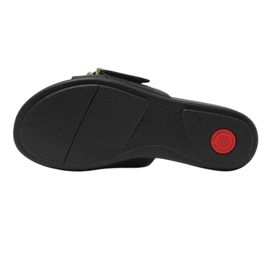 FitFlop - Badesandale für Damen, Leder (Schwarz) - Image 4