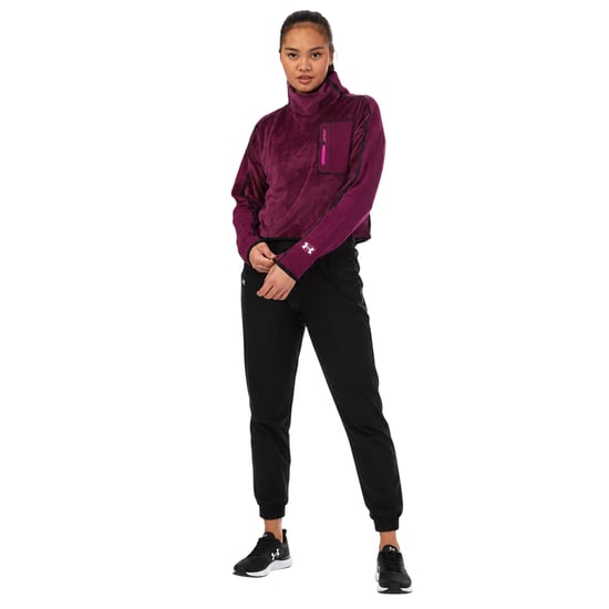 Under Armour - Fleece-Oberteil für Damen, Velours (Violett) - Image 1