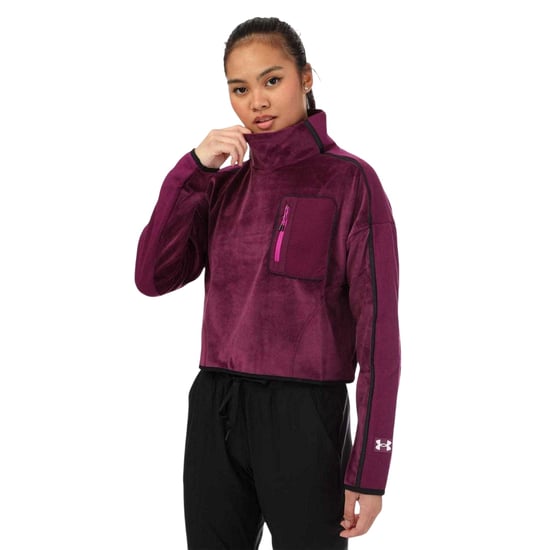 Under Armour - Fleece-Oberteil für Damen, Velours (Violett) - Image 2