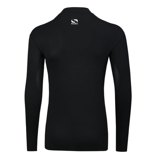 Sondico - Base Layer Oberteil für Herren, Stehkragen (Schwarz) - Image 2