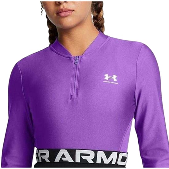Under Armour - Oberteil für Damen, HeatGear (Violett) - Image 4