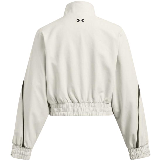 Under Armour - Oberteil für Damen, Weiter Stehkragen, Langärmlig (Weiß) - Image 2