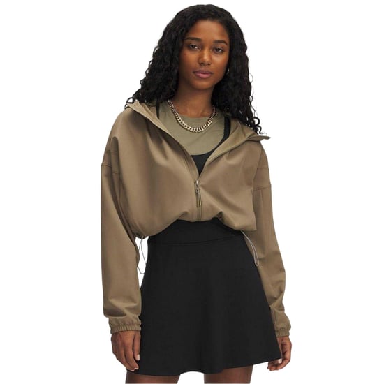 Under Armour - "Unstoppable" Kapuzenjacke für Damen, gewebter Stoff (Braun) - Image 2