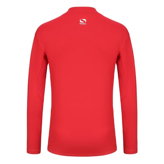 Sondico - Base Layer Oberteil für Herren, Stehkragen (Rot) - Image 2