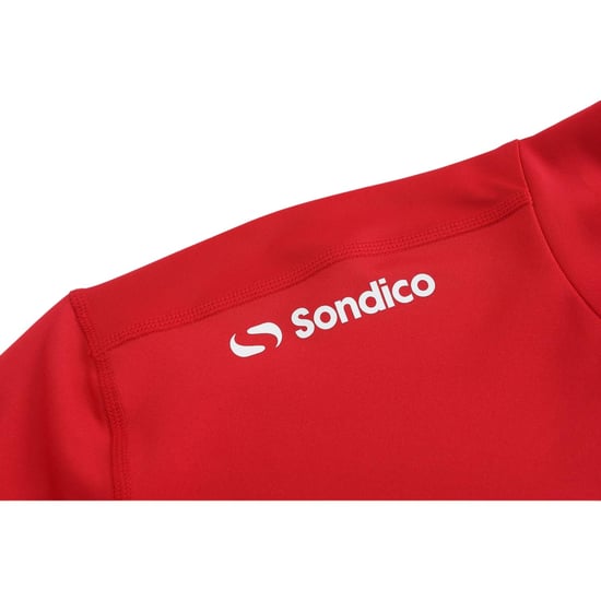 Sondico - Base Layer Oberteil für Herren, Stehkragen (Rot) - Image 4