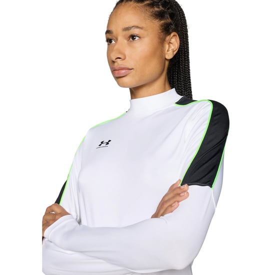 Under Armour - "Challenger" Base Layer Oberteil für Damen, Anliegend (Weiß/Schwarz) - Image 4