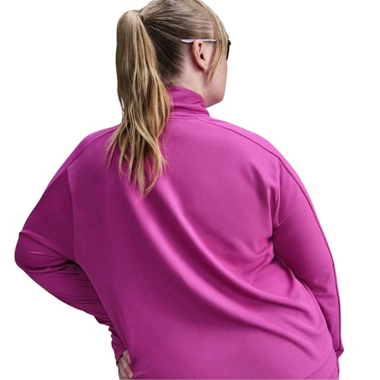 Nike - Oberteil für Damen, mit kurzem Reißverschluss, Athletisch, Plus (Fuchsia Rosa) - Image 4