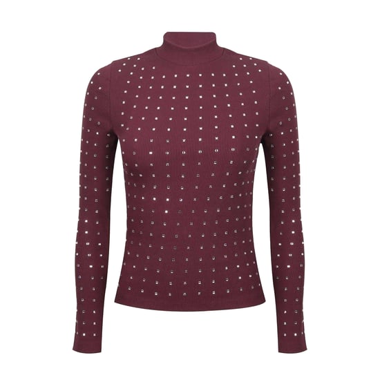 Biba - Trainingsjacke für Damen, gerippt (Feige) - Image 1