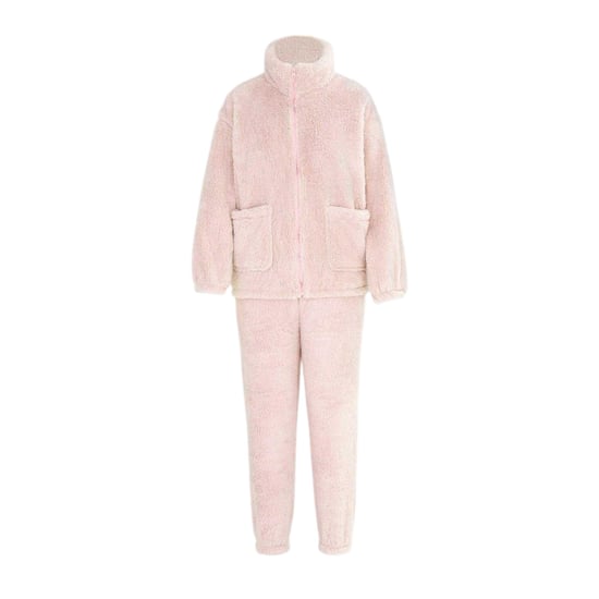Miso - Loungewear Set für Damen, Langfaseriges Vlies (Pink) - Image 1