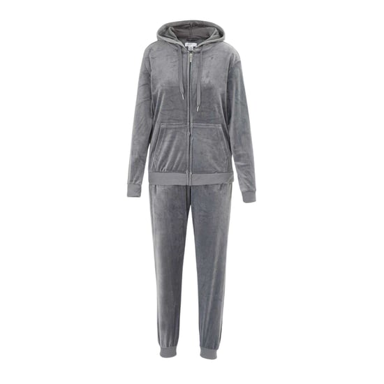 Miso - Trainingsanzug-Set für Damen, Velours (Grau) - Image 1