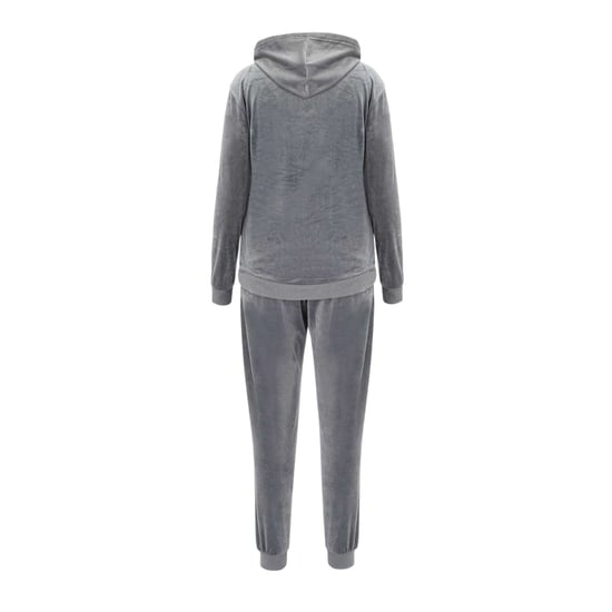 Miso - Trainingsanzug-Set für Damen, Velours (Grau) - Image 2