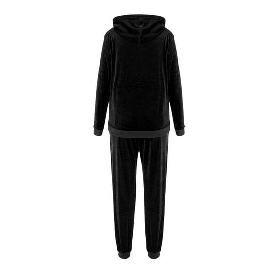 Miso - Trainingsanzug-Set für Damen, Velours (Schwarz) - Image 2