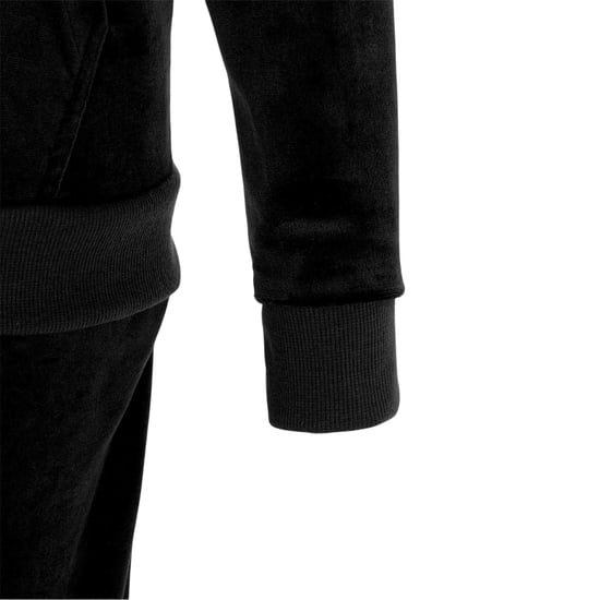 Miso - Trainingsanzug-Set für Damen, Velours (Schwarz) - Image 4