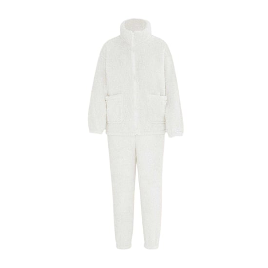 Miso - Loungewear Set für Damen, Langfaseriges Vlies (Weiß) - Image 1
