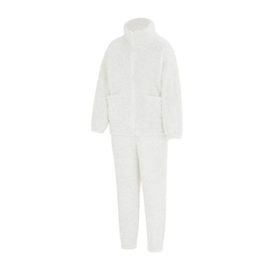 Miso - Loungewear Set für Damen, Langfaseriges Vlies (Weiß) - Image 3