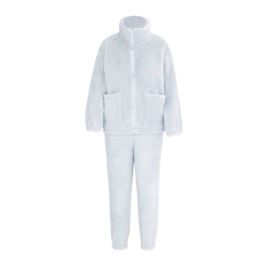 Miso - Loungewear Set für Damen, Langfaseriges Vlies (Blau) - Image 1