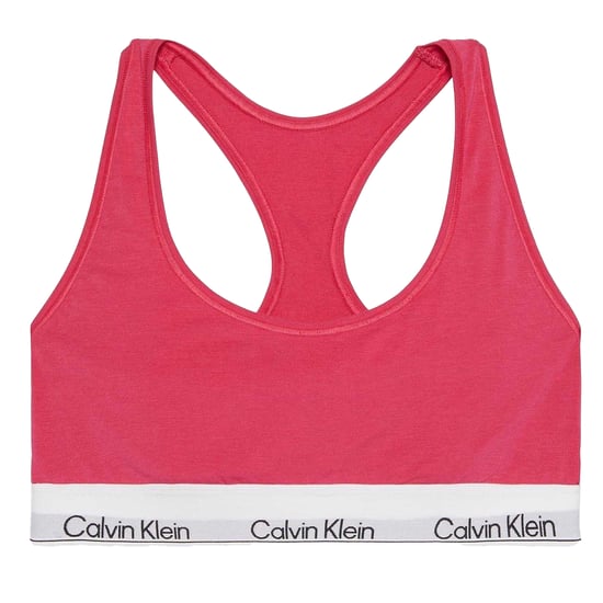 Calvin Klein - Bralette für Damen, Baumwollmischung (leuchtendes Pink) - Image 2