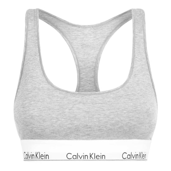 Calvin Klein - Bralette für Damen, Baumwollmischung (Grau) - Image 2