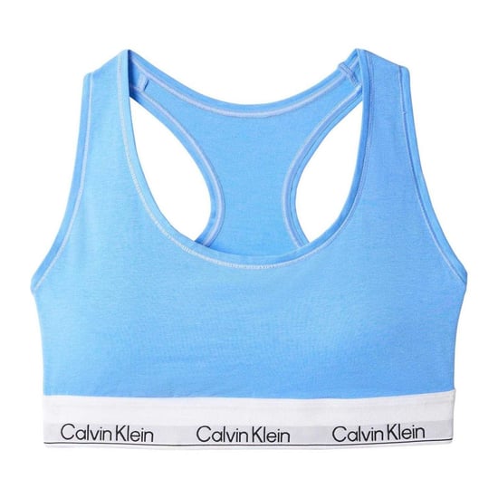 Calvin Klein - Bralette für Damen, Baumwollmischung (Blau) - Image 2