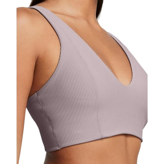 Under Armour - Bralette für Damen, V-Ausschnitt (Grau) - Image 3