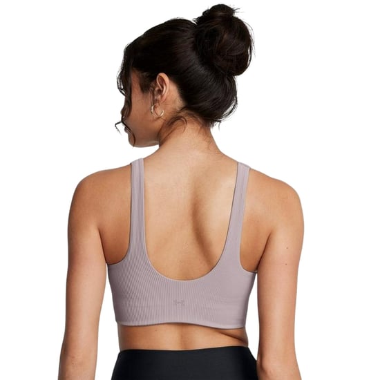 Under Armour - Bralette für Damen, V-Ausschnitt (Grau) - Image 5