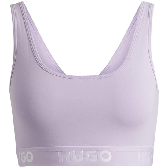 Hugo - "Sporty" Bralette für Damen, Baumwolljersey (Violett) - Image 2