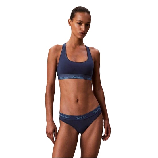 Calvin Klein - Bralette für Damen, Baumwollmischung (Dunkles Jeansblau) - Image 1