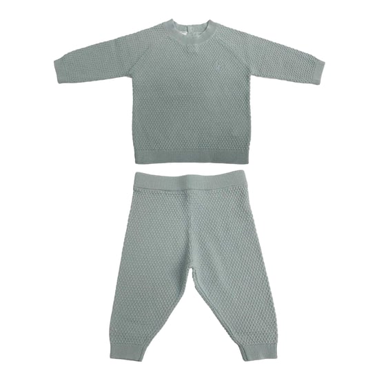 Jack Wills - Loungewear Set für Baby, Pointelle-Stoff (Babyblau) - Image 2