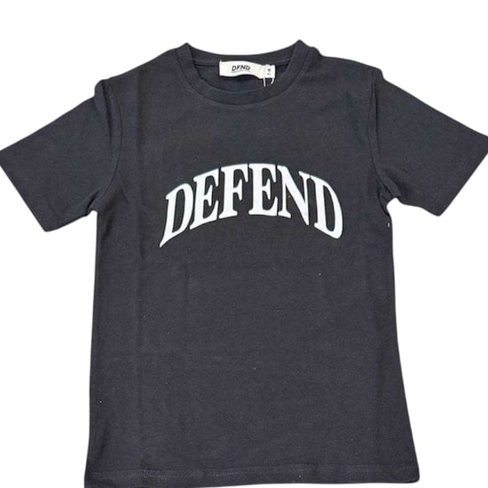 DFND London - T-Shirt und Shorts für Kinder (Schwarz) - Image 3