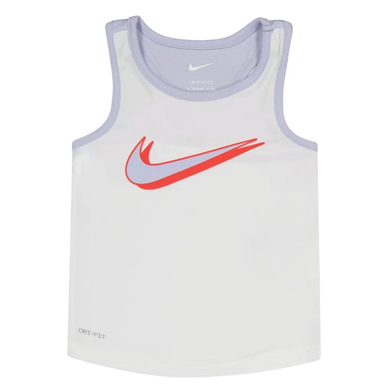 Nike - Set Oberteil & Shorts für Mädchen, Netzmaterial, Ärmellos (Violett) - Image 5