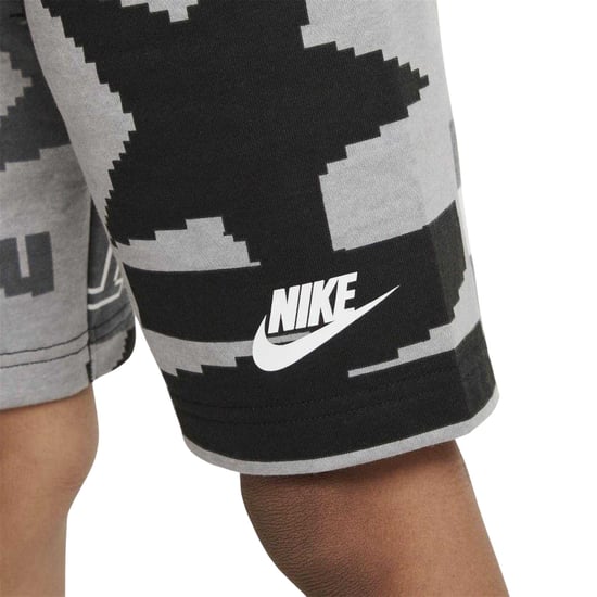 Nike - "Lifestyle" T-Shirt und Shorts für Kinder (Schwarz) - Image 4
