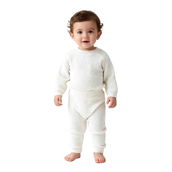Jack Wills - Loungewear Set für Baby, Pointelle-Stoff (Naturweiß) - Image 5