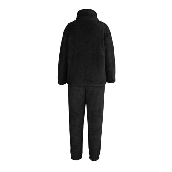 Miso - Loungewear Set für Damen, Langfaseriges Vlies (Schwarz) - Image 2