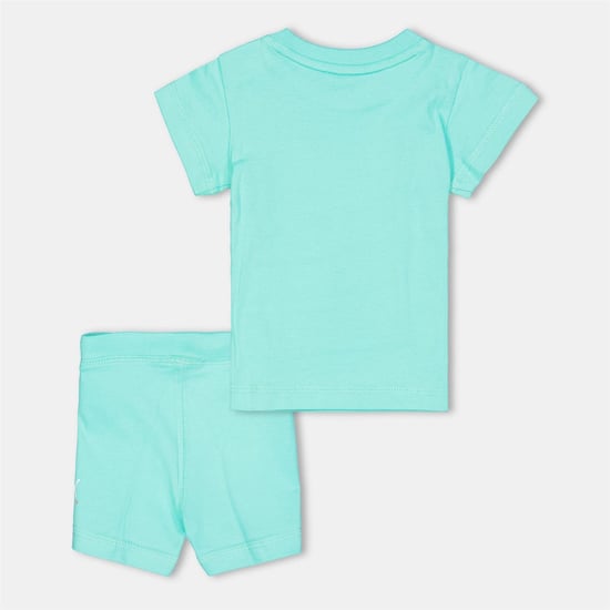 Puma - Ober- und Unterteil-Set-Set für Kinder, Baumwolle (Aquatic-Blau) - Image 3